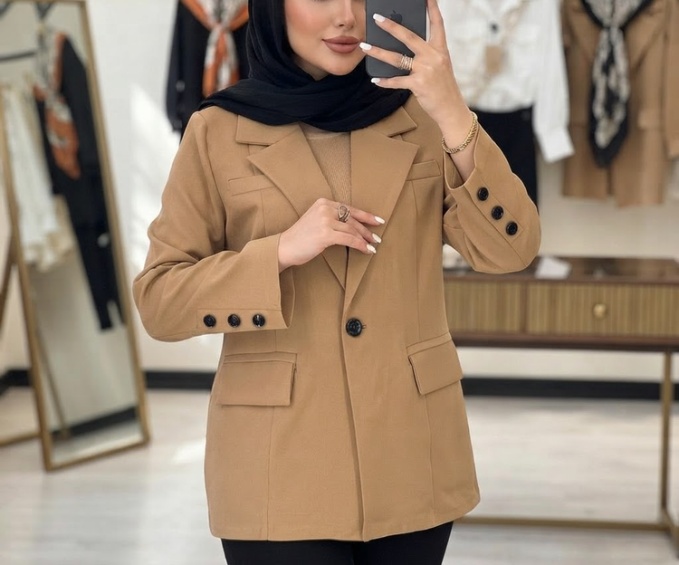 کت یقه دار زنانه مازاراتی